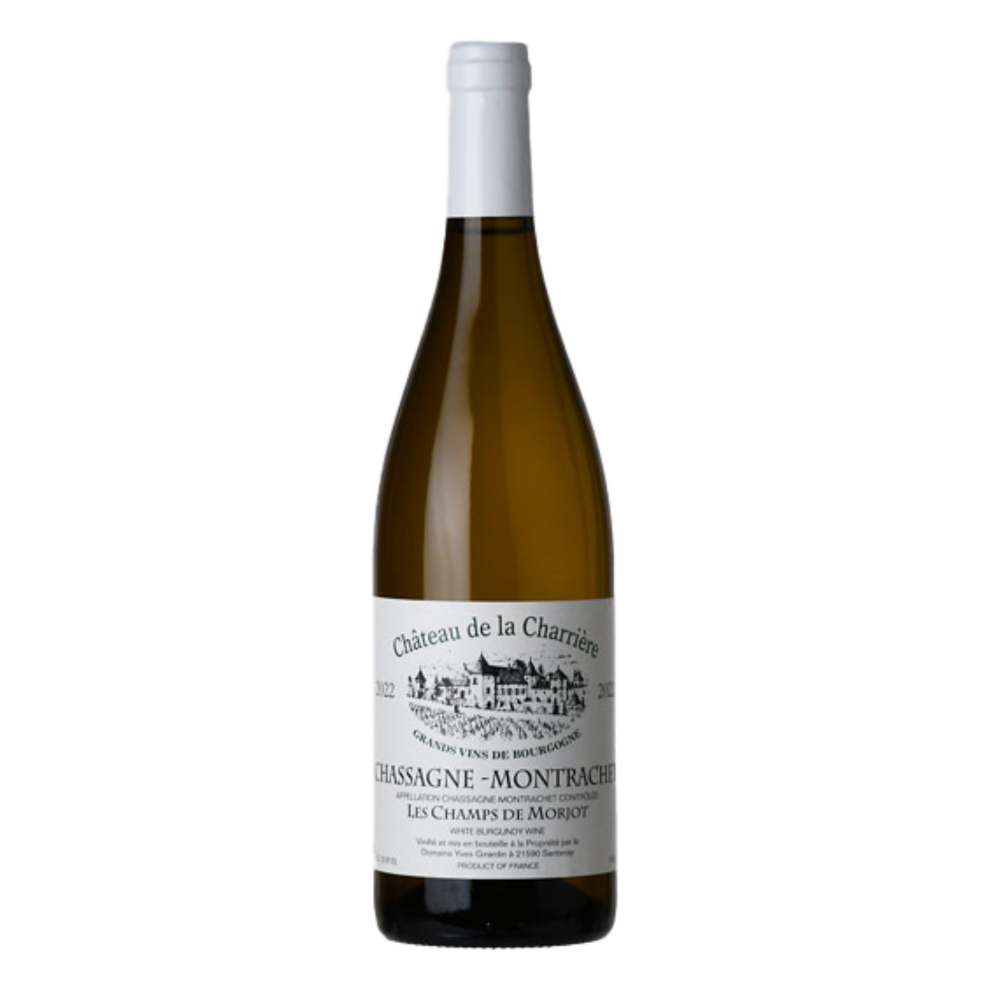Château de la Charriere Chassagne Montrachet Les Champs Morjot burgundy bourgogne france white wine