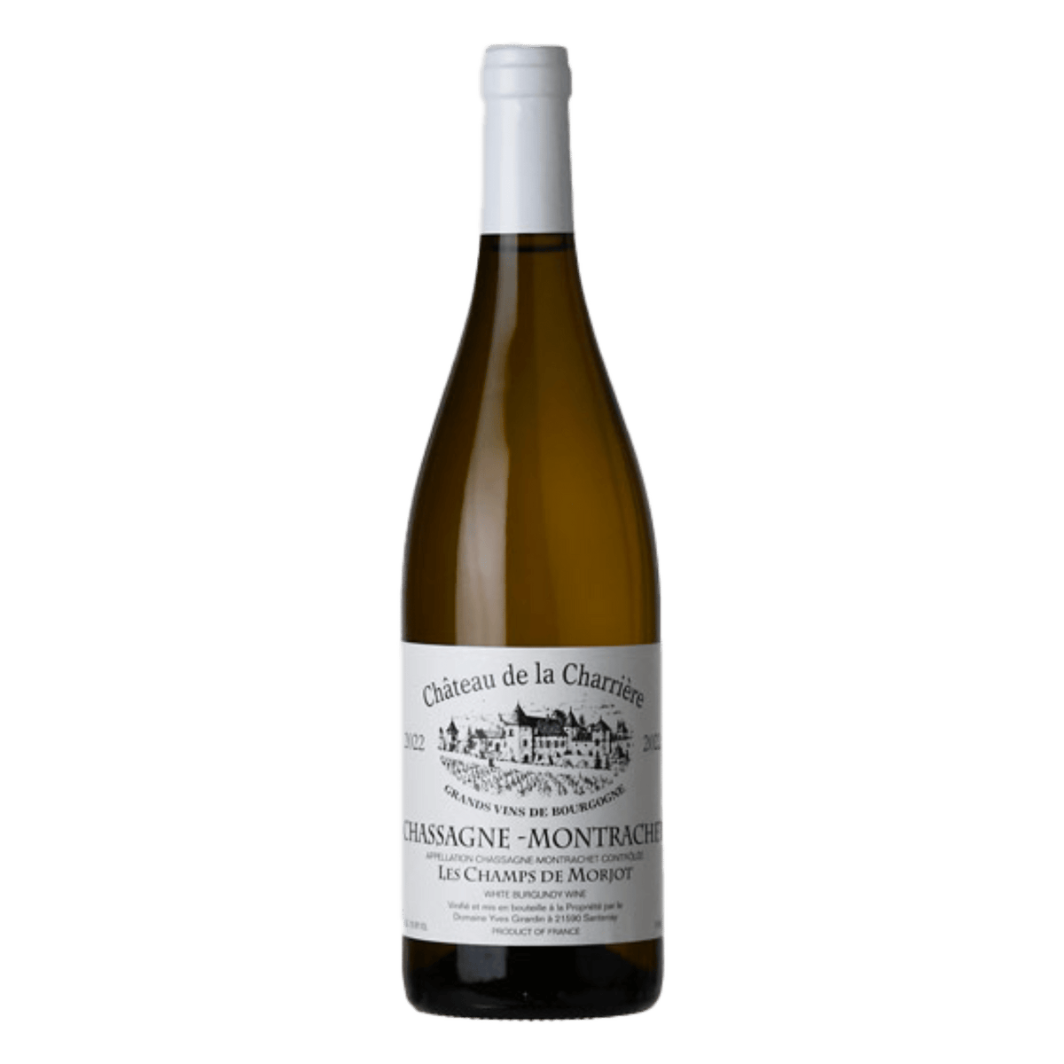 Château de la Charriere Chassagne Montrachet Les Champs Morjot burgundy bourgogne france white wine