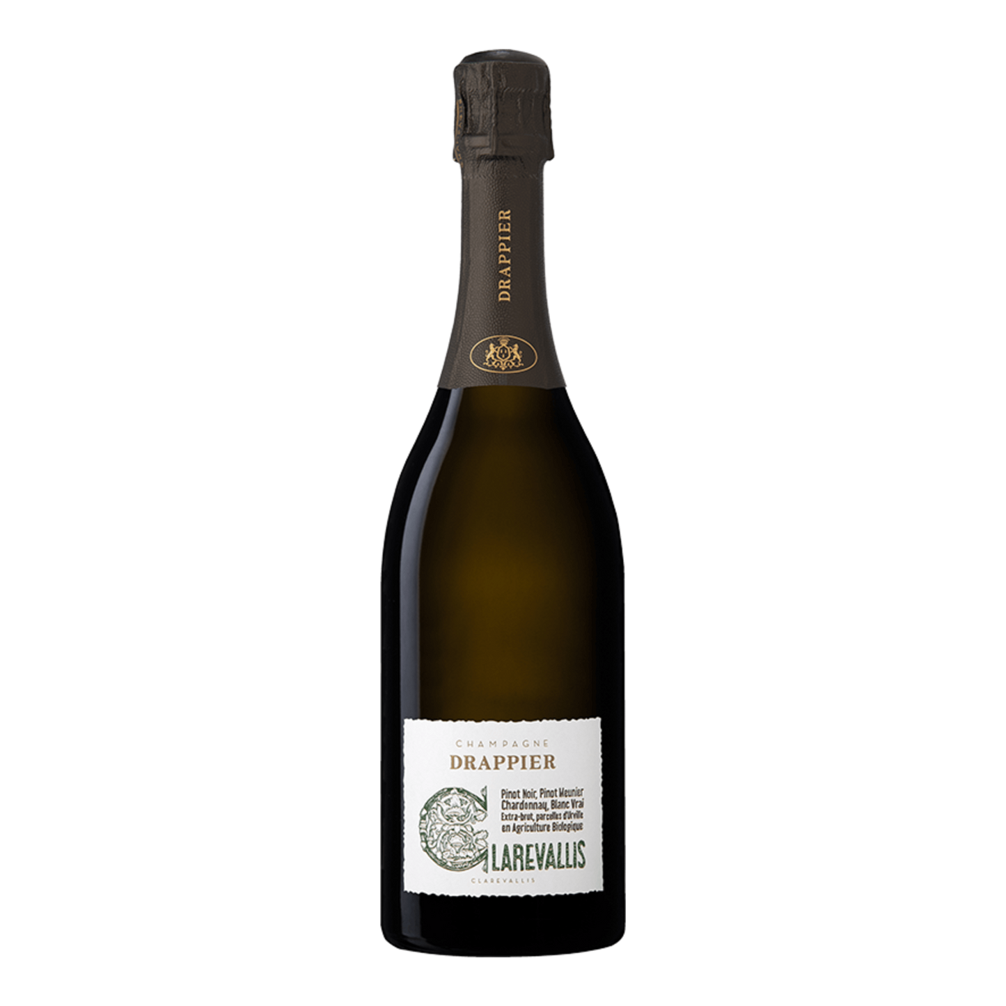 Champagne drappier clarevallis france sparkling wine