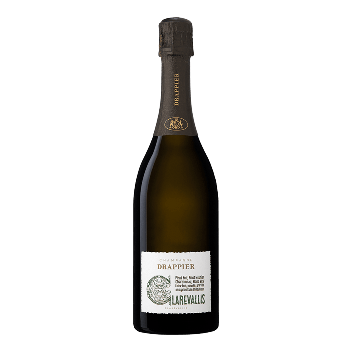 Champagne drappier clarevallis france sparkling wine