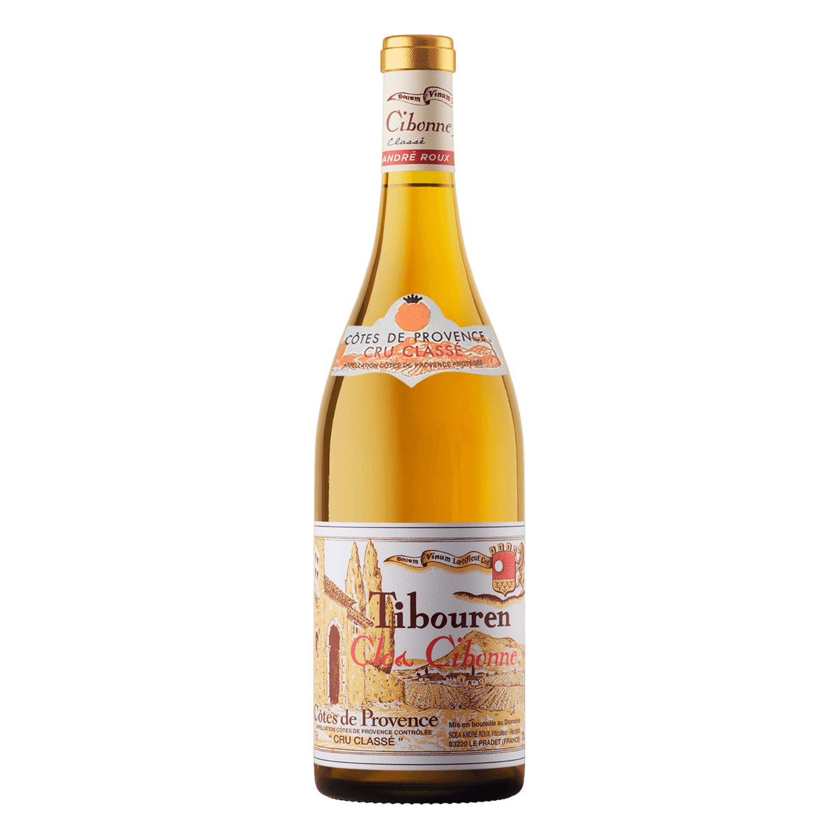 Clos Cibonne Cuvee Tibouren cotes de provence france white wine
