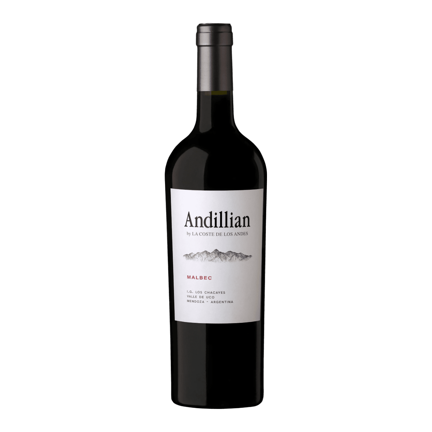 La Coste de Los Andes Andillian Malbec Argentina red wine