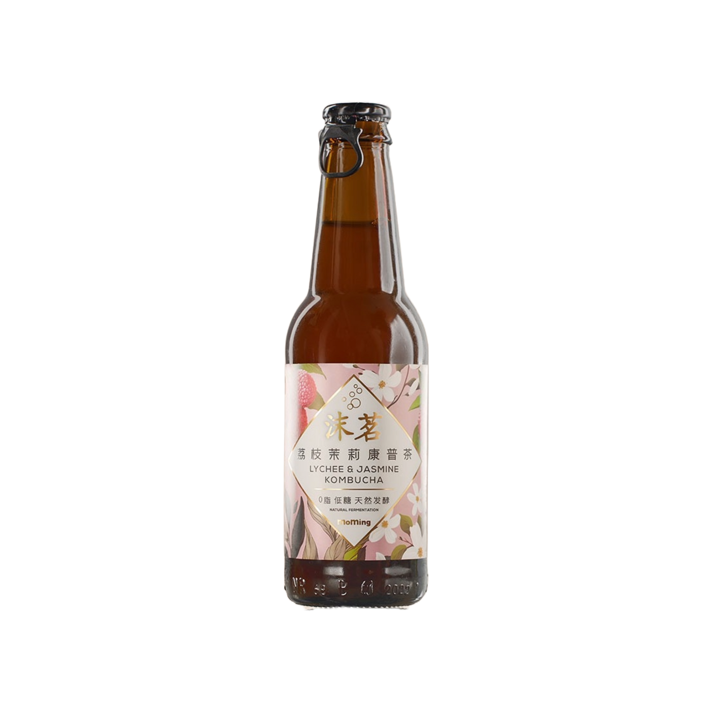 Moming kombucha lychee jasmine hk