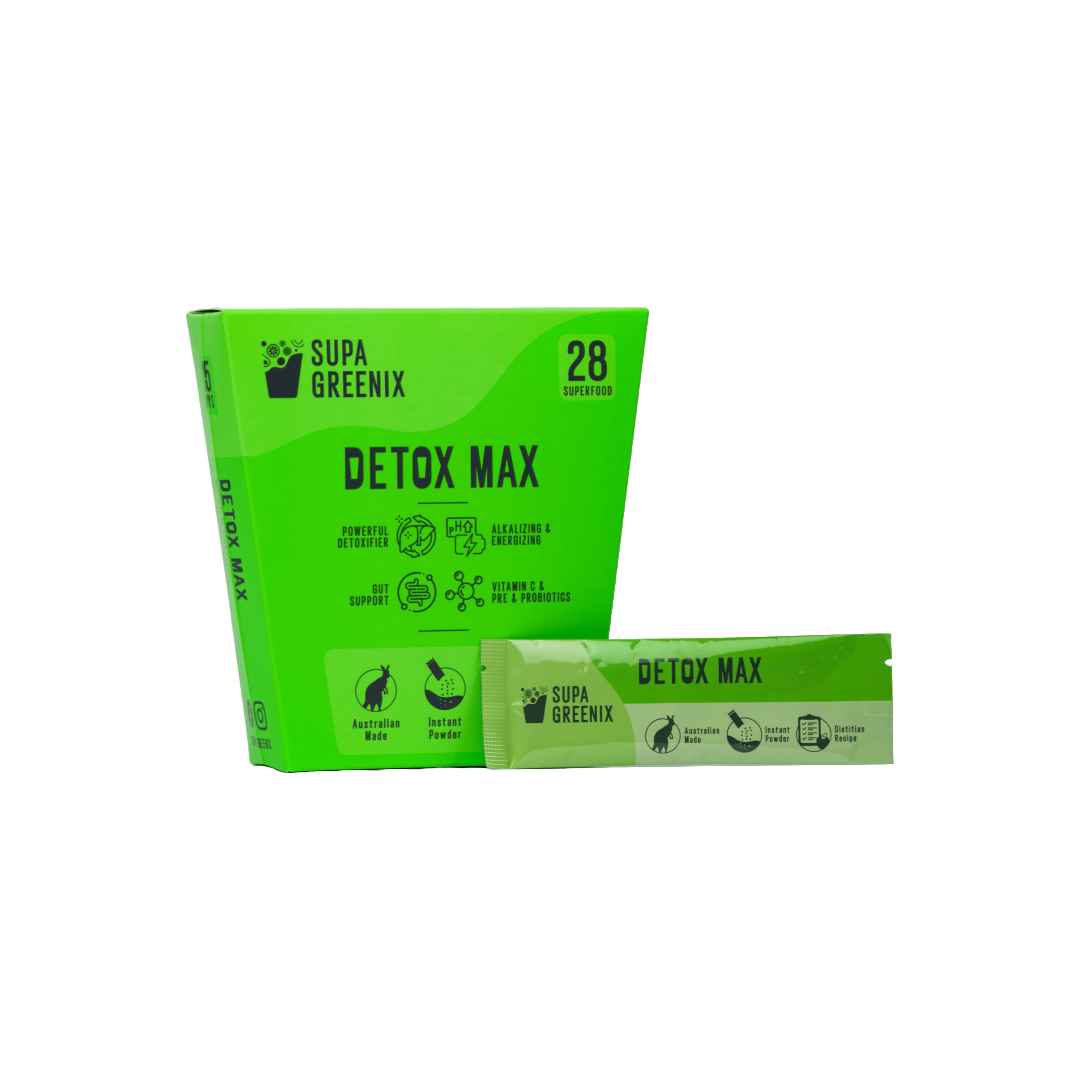 Supa Greenix detox max Superfood Australia food supplements
