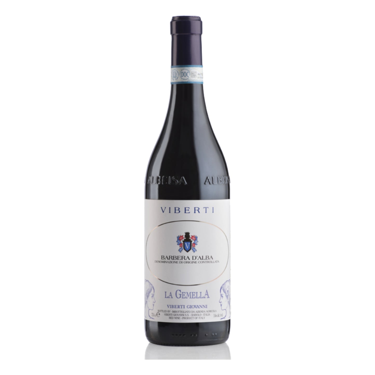 Viberti Giovanni Barbera d Alba La Gemella piedmont red wine