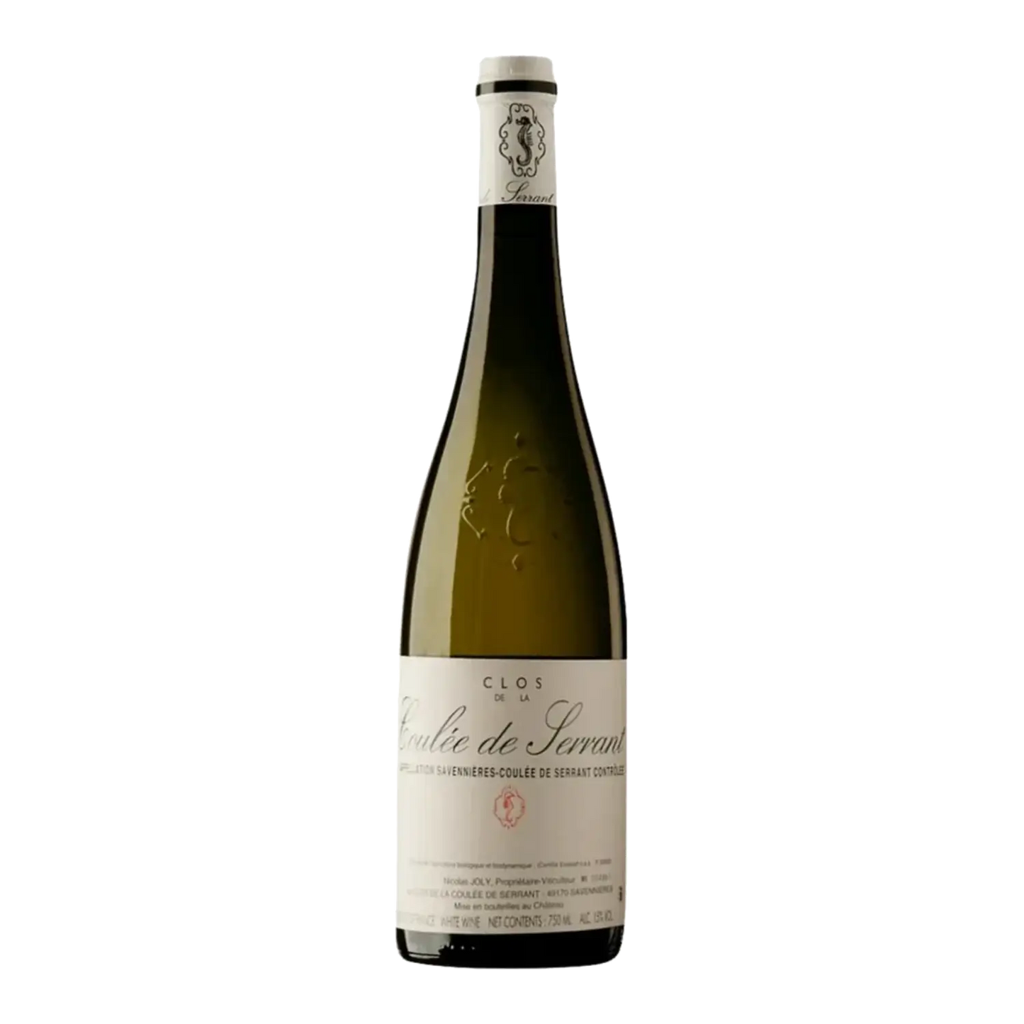 Vignobles de la Coulee de Serrant Clos de la Coulee de Serrant white wine from loire valley france
