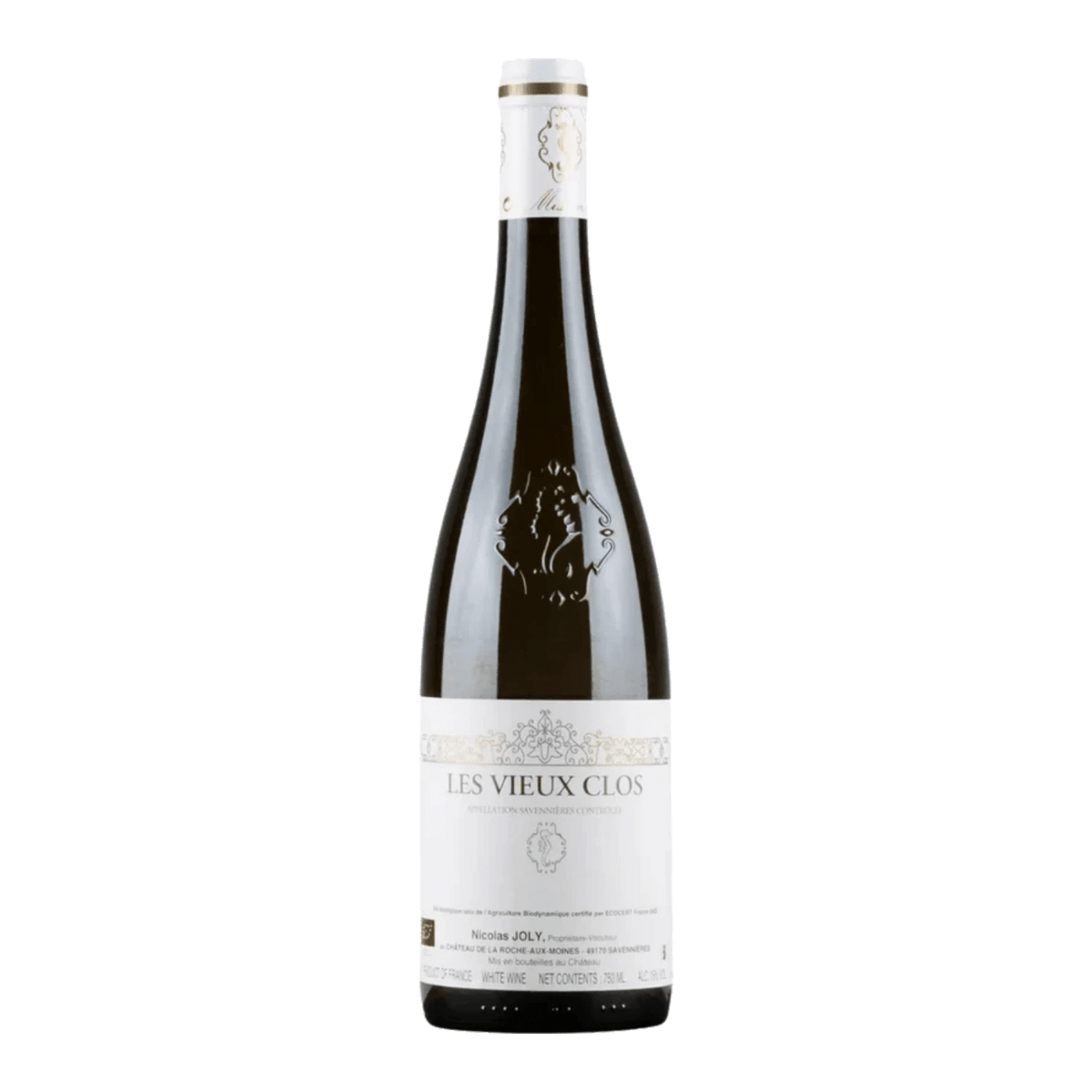 Vignobles de la Coulee de Serrant Savennieres Les Vieux Clos white wine from loire france
