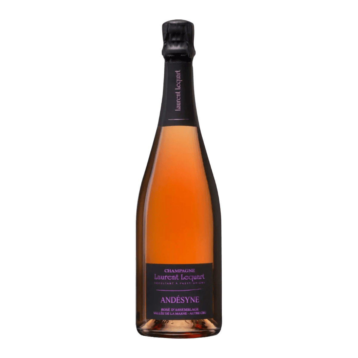 champagne laurent lequart andesyne rose france sparkling wine