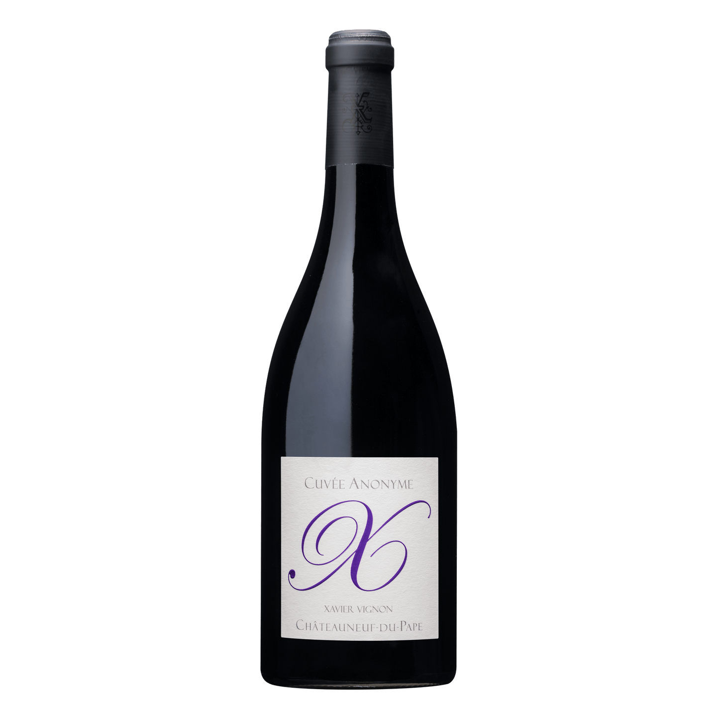 xavier vignon chateauneuf du pape cuvee anonyme rhone france red wine