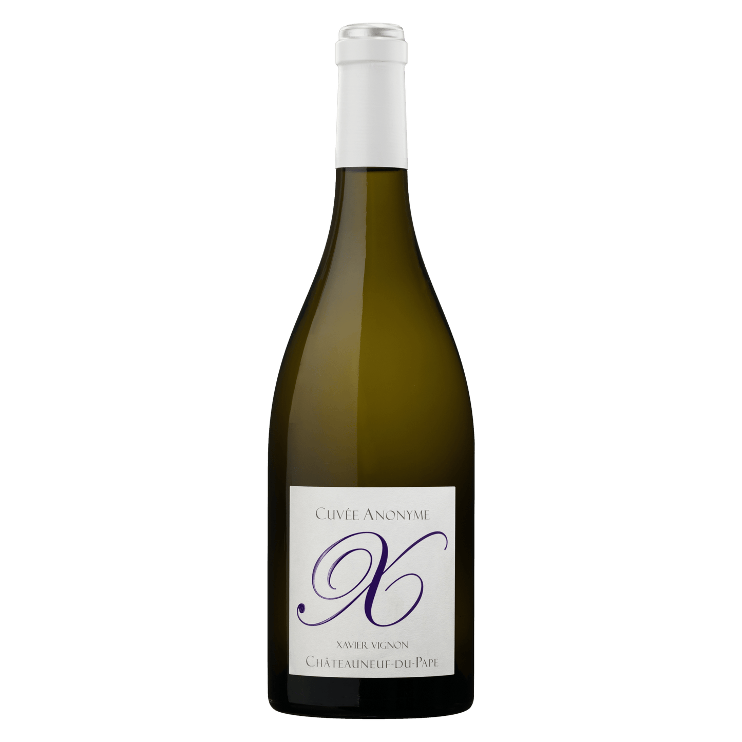 xavier vignon chateauneuf du pape cuvee anonyme rhone france white wine
