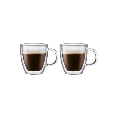 Bodum BISTRO Espresso Cup Set Double Wall 0.15L
