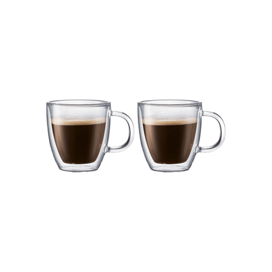 Bodum BISTRO Espresso Cup Set Double Wall 0.15L