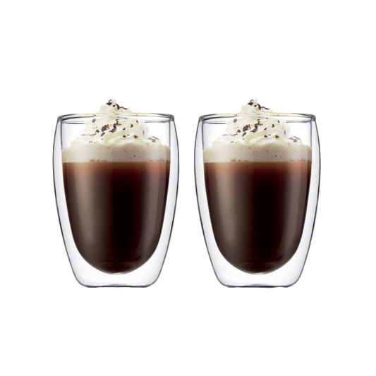 Bodum PAVINA Double Wall Glasses medium 0.35 L Set of 2