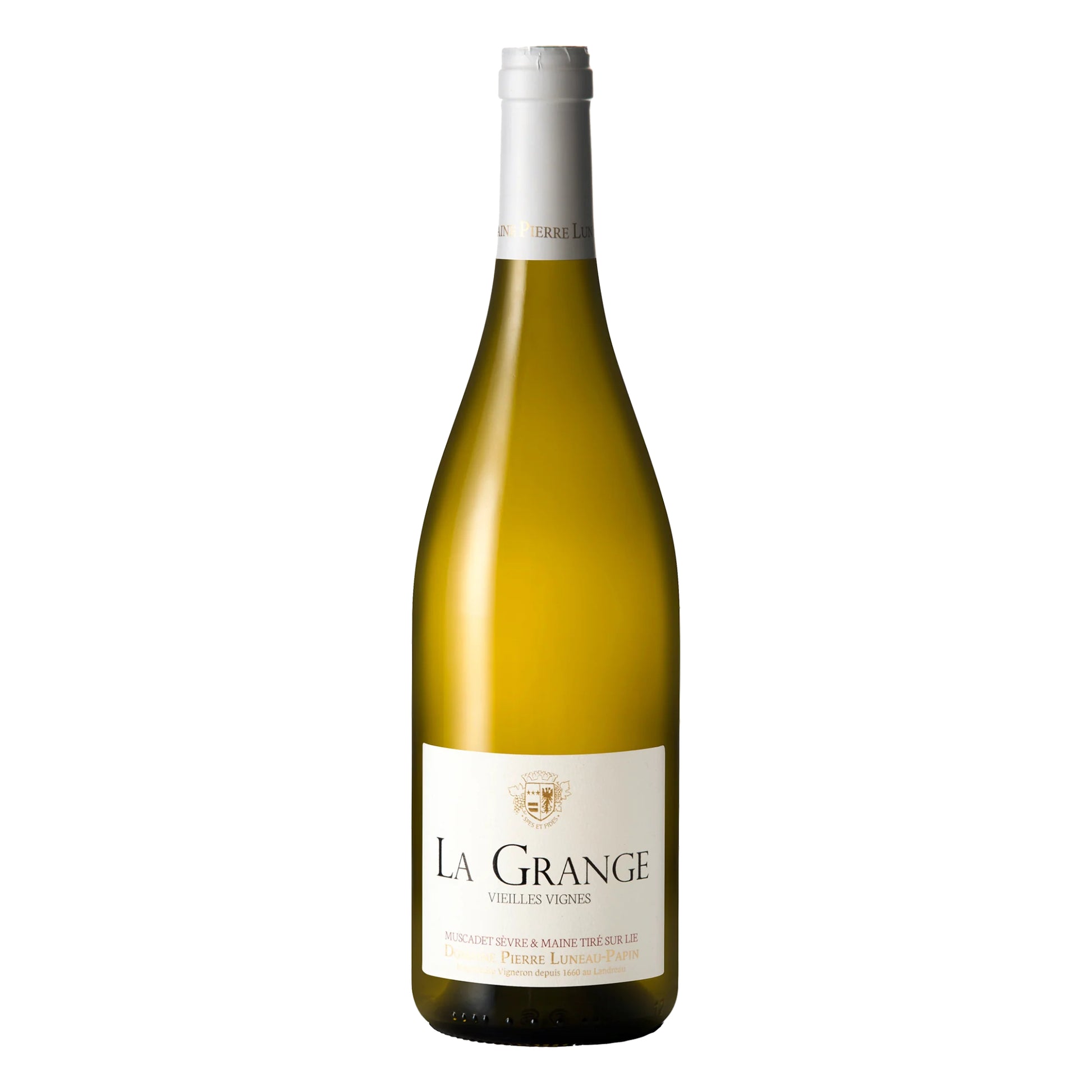 Domaine Luneau Papin Muscadet sevre et maine Tire sur lie La Grange vieilles vignes France Loire white wine