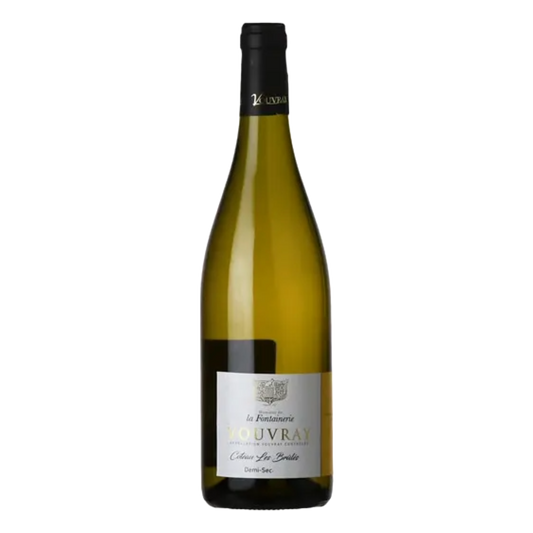 Domaine de la Fontainerie Vouvray Coteau les brules demi sec Loire France white wine