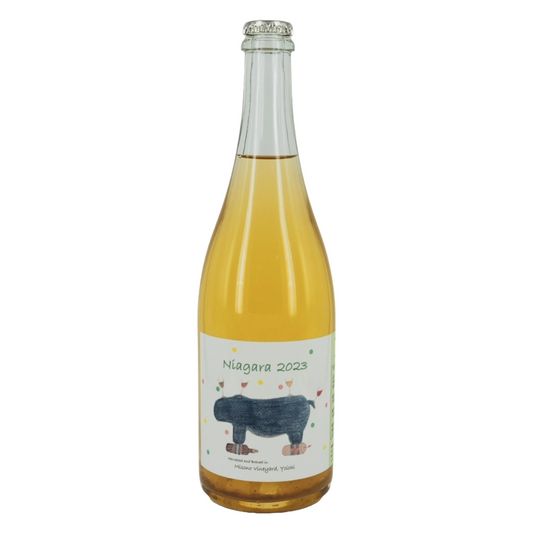 Misono Vineyard Niagara Petillant yoichi japan sparkling wine