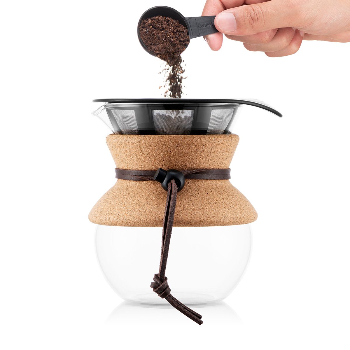 POUR OVER Coffee Maker with Permanent Filter, 0.5 L