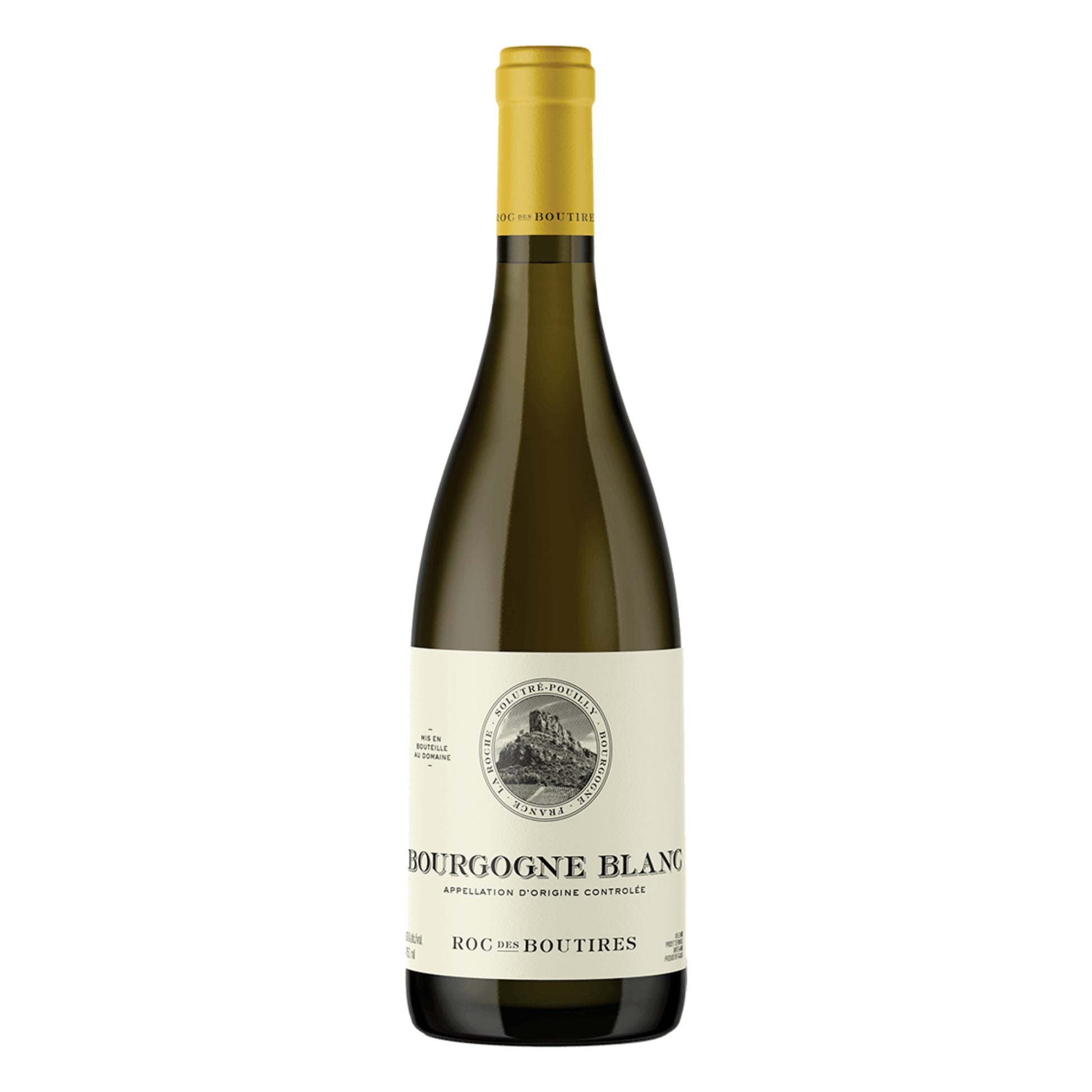 Roc des boutires bourgogne blanc chardonnay france bourgogne white wine