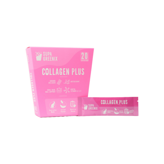 Supa Greenix collagen plus Superfood Australia food supplements