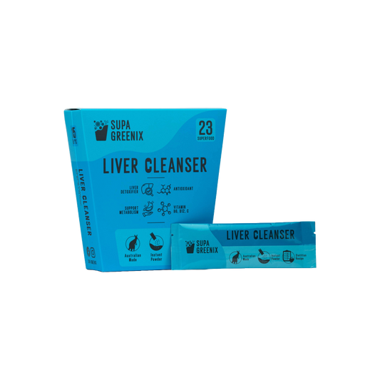 Supa Greenix liver cleanser Superfood Australia food supplements