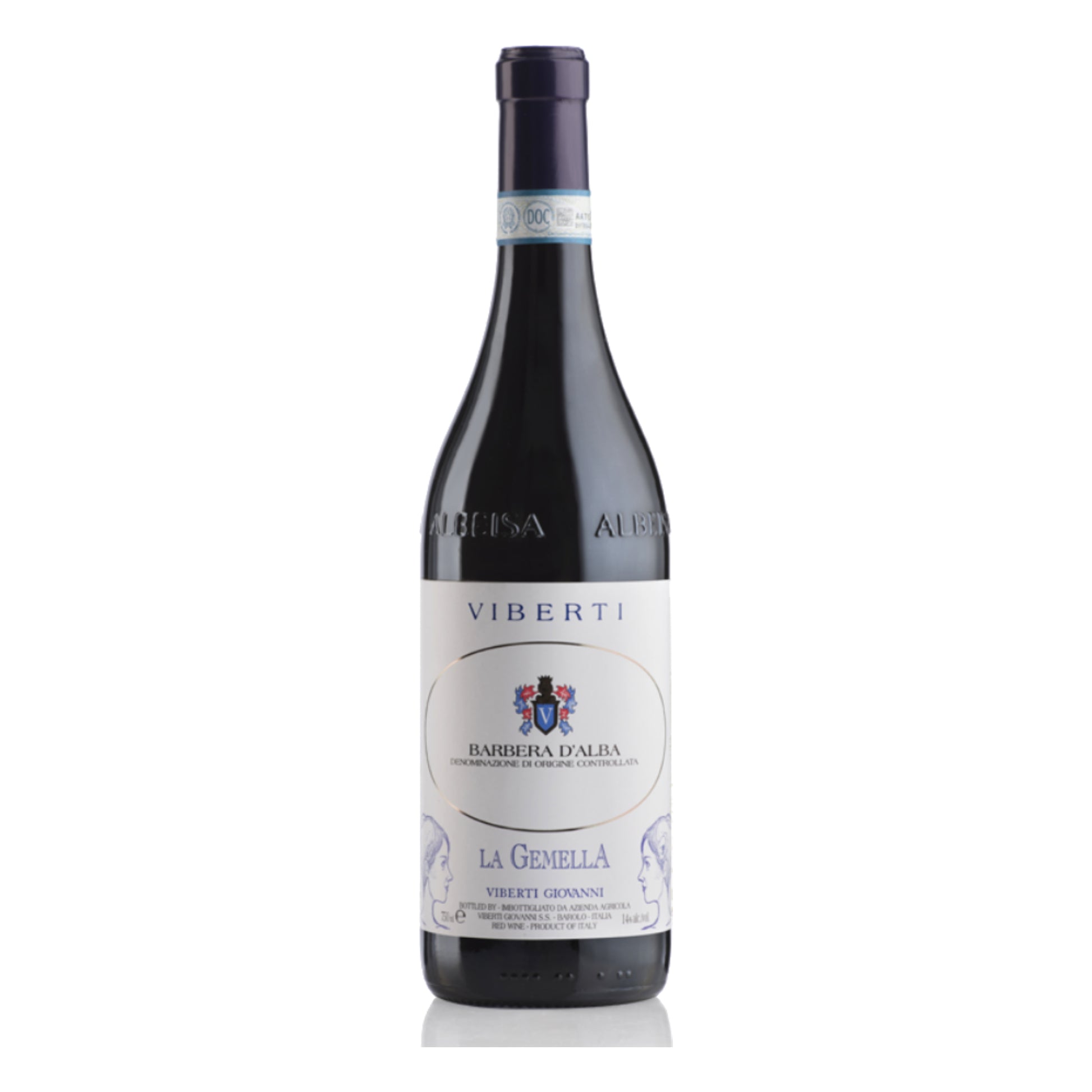 Viberti Giovanni Barbera d Alba La Gemella piedmont red wine