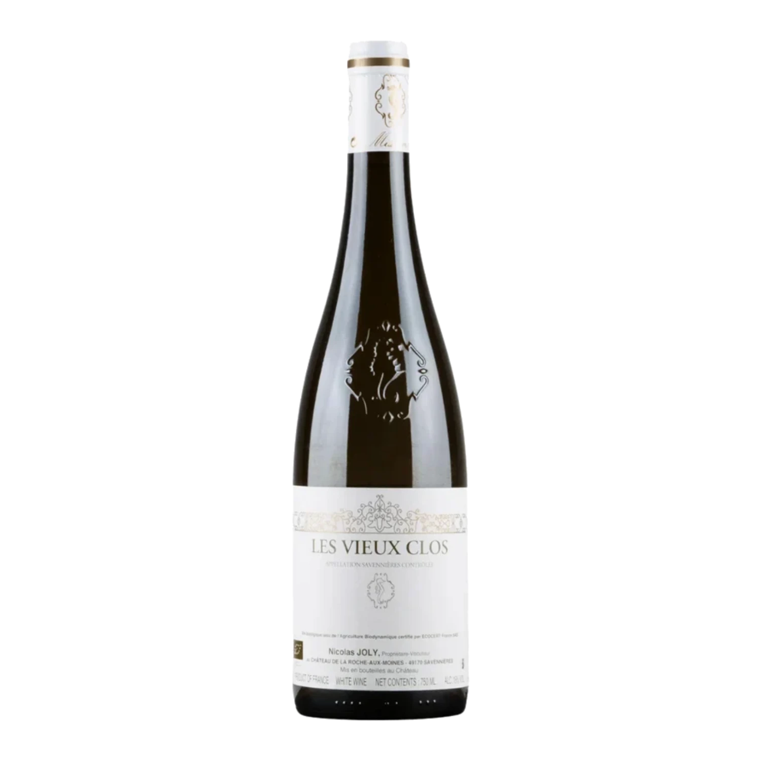 Vignobles de la Coulee de Serrant Savennieres Les Vieux Clos white wine from loire france