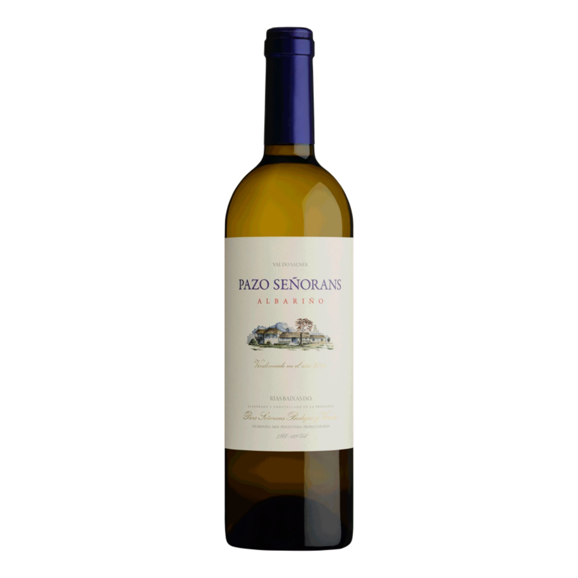 pazo senorans albarino rias baixas do spain white wine