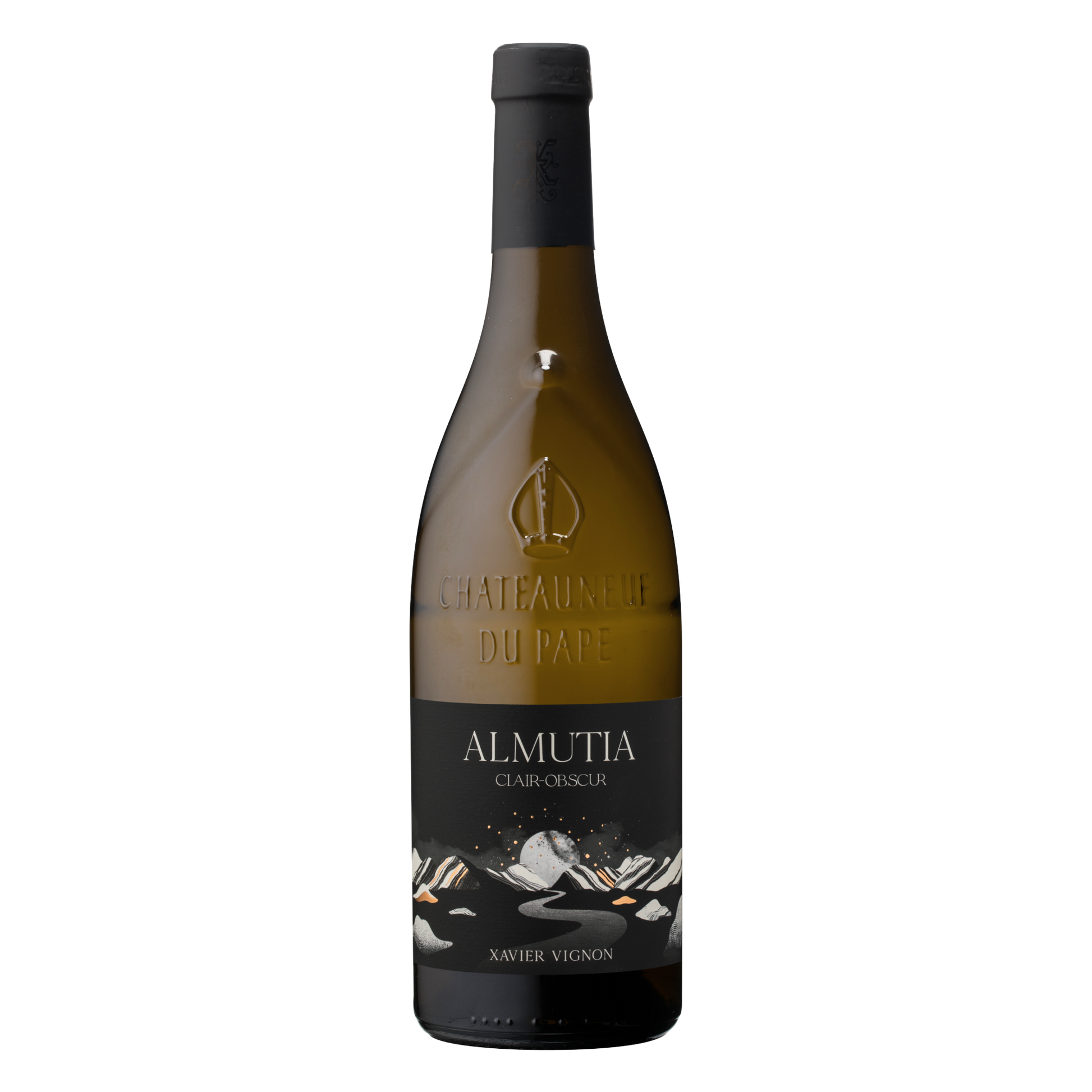 xavier vignon almutia clair obscur chateauneuf du pape rhone france white wine