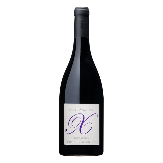 xavier vignon chateauneuf du pape cuvee anonyme rhone france red wine