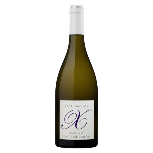 xavier vignon chateauneuf du pape cuvee anonyme rhone france white wine